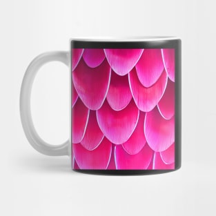 Dripping Flower Petals in Pink Mug